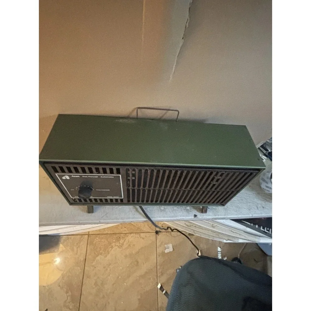 Vintage Arvin Fan Forced Instant Heat Space Heater 1320 Watt 30H25-4 Tested